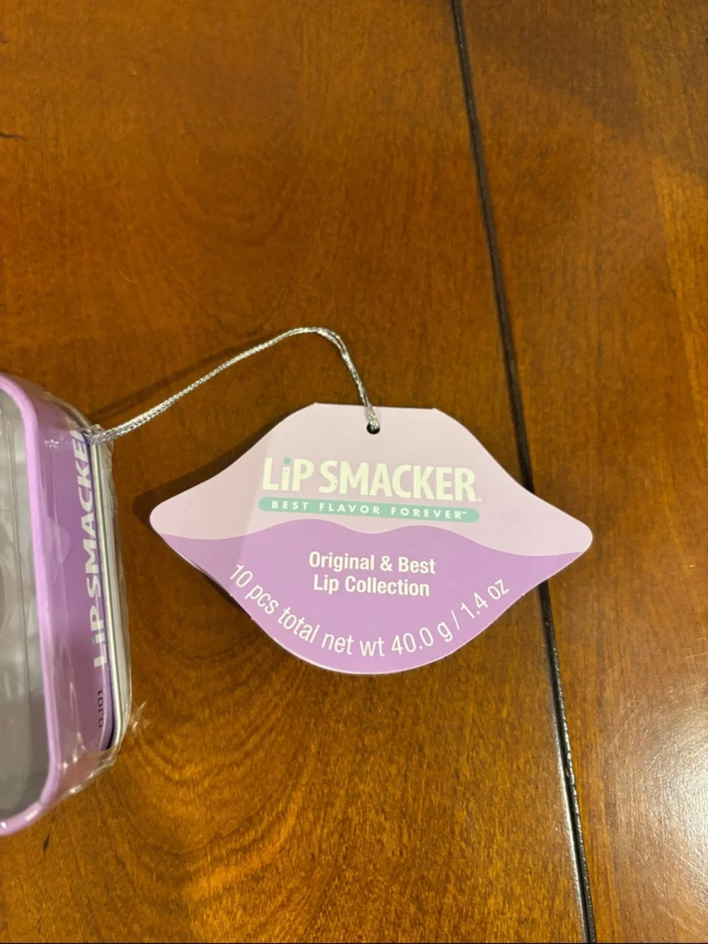 Lip Smacker Kids Lip Balm Set of 10 in‎ Case with Lid - Assorted Bright Colors.
